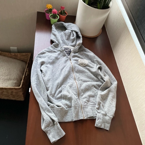 roots canada zip up logo sweatshirt - Picture 15 of 16